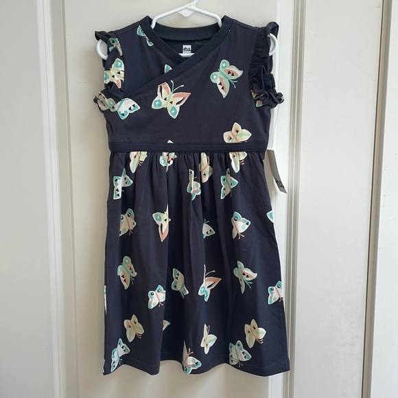 Tea Collection Other - Tea Collection Wrap Neck Dress, size 5, NWT